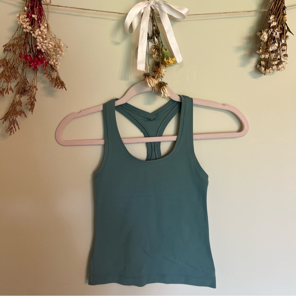 Teal Lululemon Cool Racerback Tank Top